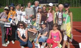 Klaipėdos moksleiviai dalyvavo "Vaikų golfo dienoje"