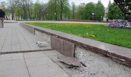 Aikštei - kosmetinis remontas