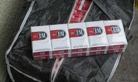Pasieniečiams su cigaretėmis įkliuvo klaipėdietis