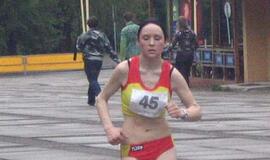 Bėgikė R. Drazdauskaitė varžybose Vokietijoje - trečia