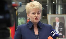 Dalia Grybauskaitė nedalyvaus Mišiose už Algirdą Mykolą Brazauską