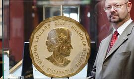 Didžiausia pasaulyje auksinė moneta bus parduodama Vienos aukcione