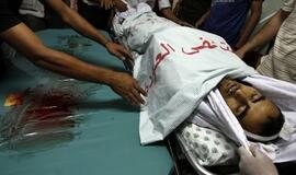 Gazos ruože  per Izraelio antskrydį žuvo žmogus