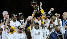 "Lakers" krepšininkai 16-ąjį kartą tapo NBA čempionais