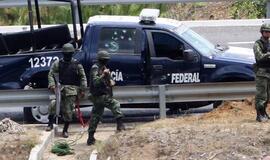 Meksikoje nusikaltėliai nužudė 10 policijos pareigūnų