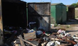 Per gaisrą Gargžduose žuvo vyriškis