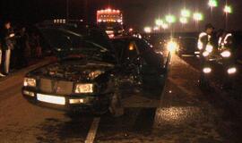 Naktinėse avarijose Klaipėdoje sužaloti žmonės