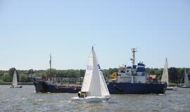 Šeštadienį Klaipėdoje startavo tarptautinė regata