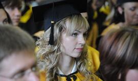 KU studentams - diplomų gavimo metas