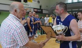Klaipėdos senjorų krepšinio čempionatas. Apdovanojimas