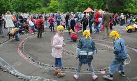 Vaikystės šventė Klaipėdos poilsio parke