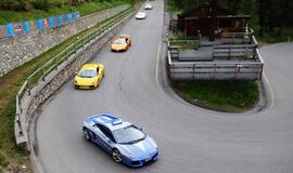 Šveicarijoje įvyko "Lamborghini" savininkų susitikimas