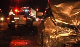 Naktinėse avarijose Klaipėdoje sužaloti žmonės