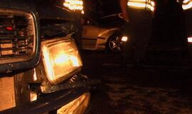 Naktinėse avarijose Klaipėdoje sužaloti žmonės