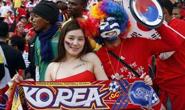 Pietų Korėjos futbolininkai įveikė graikus