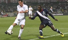 Anglijos futbolo rinktinė nesugebėjo įveikti JAV futbolininkų