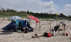 Menininkų žaidimai Smiltynės smėlyje