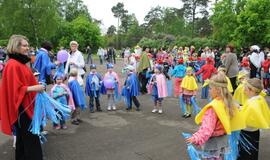 Vaikystės šventė Klaipėdos poilsio parke