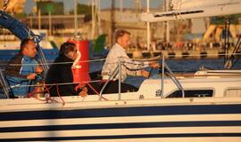 Klaipėdoje startavo naktinė Joninių regata