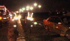 Naktinėse avarijose Klaipėdoje sužaloti žmonės