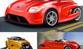 Elektra varomas triratis "T3 Motion GT3"