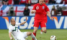 PAR 2010: Anglijos futbolininkai nugalėjo slovėnus