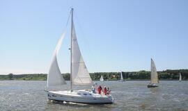 Šeštadienį Klaipėdoje startavo tarptautinė regata