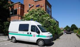 Biurų pastate Klaipėdoje rastas vyro kūnas be galvos