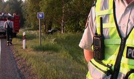 Mirtina avarija kelyje Klaipėda-Palanga