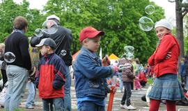Vaikystės šventė Klaipėdos poilsio parke