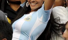 Argentina pasaulio čempionate įveikė Nigerijos futbolininkus