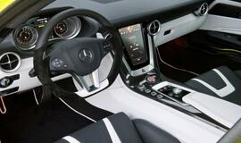"Mercedes-Benz SLS AMG E-Cell" varomas elektra