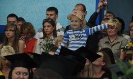 KU studentams - diplomų gavimo metas