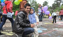 Vaikystės šventė Klaipėdos poilsio parke