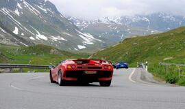 Šveicarijoje įvyko "Lamborghini" savininkų susitikimas