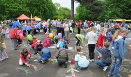Vaikystės šventė Klaipėdos poilsio parke