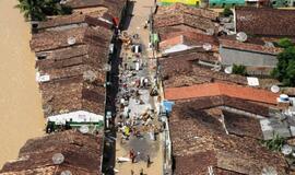 Potvynio aukų skaičius Brazilijoje išaugo iki 41