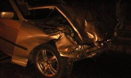 Naktinėse avarijose Klaipėdoje sužaloti žmonės