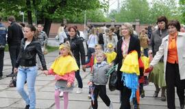 Vaikystės šventė Klaipėdos poilsio parke