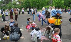 Vaikystės šventė Klaipėdos poilsio parke