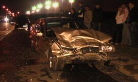 Naktinėse avarijose Klaipėdoje sužaloti žmonės