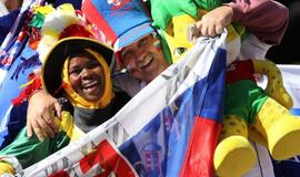 Pasaulio futbolo čempionato rungtynės. Naujoji Zelandija - Slovakija