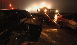 Naktinėse avarijose Klaipėdoje sužaloti žmonės