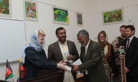 D. Grybauskaitė aplankė Lietuvos karius Afganistane