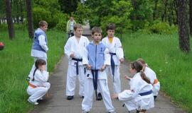 Vaikystės šventė Klaipėdos poilsio parke