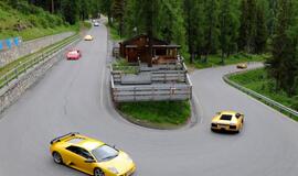 Šveicarijoje įvyko "Lamborghini" savininkų susitikimas