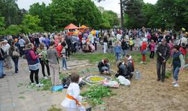 Vaikystės šventė Klaipėdos poilsio parke