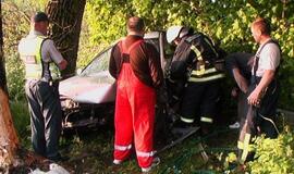 Mirtina avarija kelyje Klaipėda-Palanga