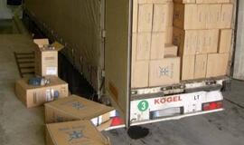 Po saldumynais - milijoninė rūkalų kontrabanda