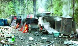 Šiaulių rajone aptiktas naminukės "fabrikėlis"